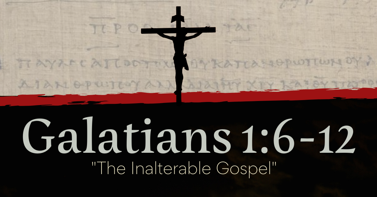 Galatians - The Inalterable Gospel Image