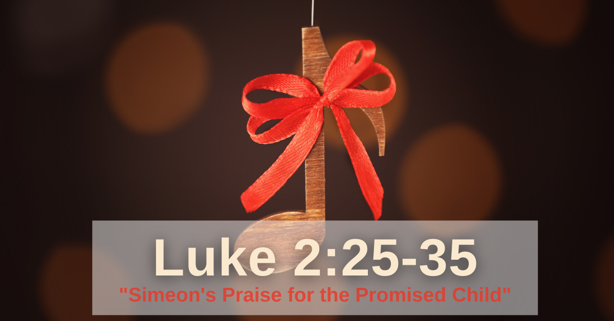 Simeon’s Praise for the Promised Child Image